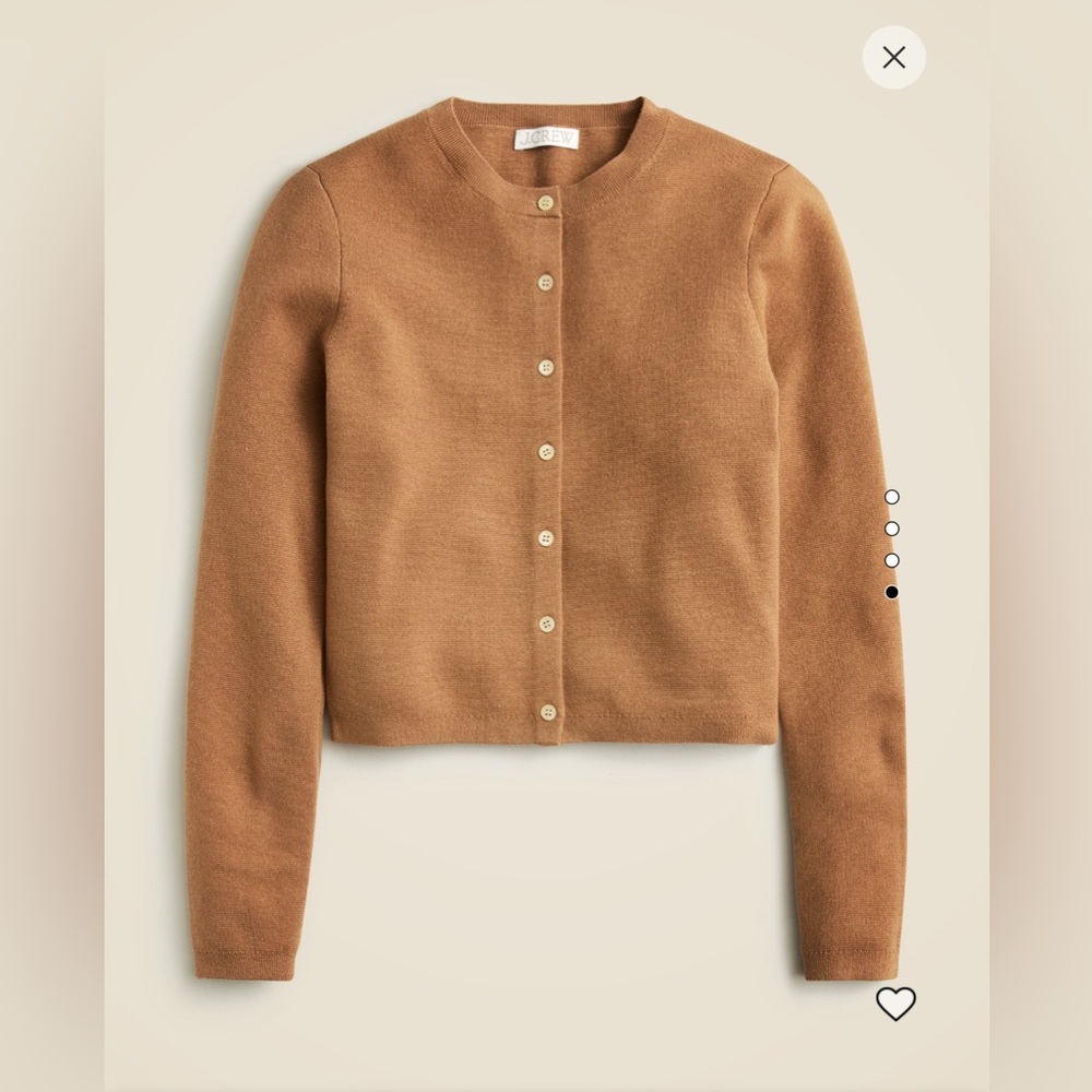 J Crew tencel lyocel cardigan (this season) NWT